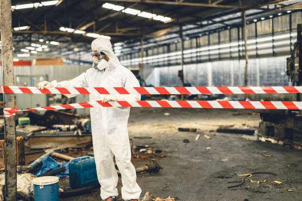 Professional Biohazard technician working in Gaston, SC